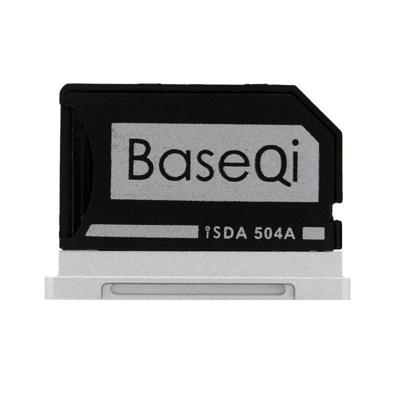 BASEQI 504ASV verborgen aluminium legering SD-kaart geval voor MacBook Pro Retina 15 inch (einde van 2013-mid-2015) laptops