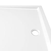 Douchebak rechthoekig 70x100 cm ABS wit - thumbnail