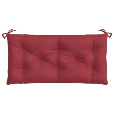 VidaXL Tuinbankkussen 110x50x7 cm oxford stof wijnrood