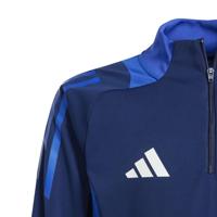 adidas Tiro 24 Competition Trainingstrui 1/4-Zip Kids Donkerblauw Blauw - thumbnail