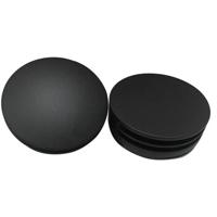 Wiesbaden Knop/plug Badoverloop Inclusief Badvulfunctie Rond Mat Zwart - thumbnail