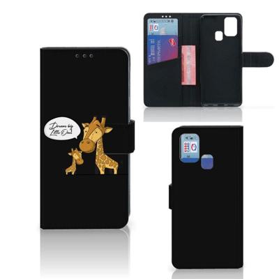 Samsung Galaxy M31 Leuk Hoesje Giraffe