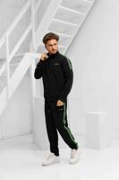 XPLCT X SFS Creative Trainingspak Heren Zwart/Groen - Maat M - Kleur: ZwartGroen | Soccerfanshop - thumbnail