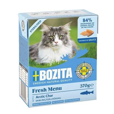 BOZITA Fresh Menu Sterilised Arctic char - nat kattenvoer - 370g