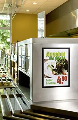 Durable Duraframe zelfklevend en flexibel kader ft A3, zwart, 2 stuks