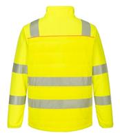 Reflecterende hybride werkjas - geel - L - thumbnail