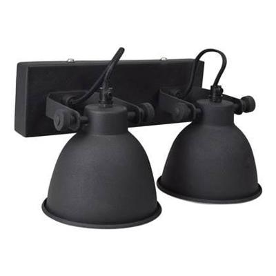 Urban Interiors WandlampDouble Vintage zwart - AI-WL-DBL-21-VB