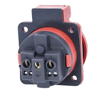 AS Schwabe 45080 Stopcontact (inbouw) IP54 Rood