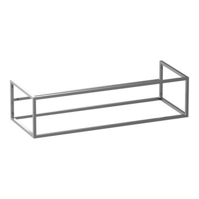 Brauer Believe - Onderkast - 120 cm - excl. Bodemplaat - Rvs-Kleurig Geborsteld
