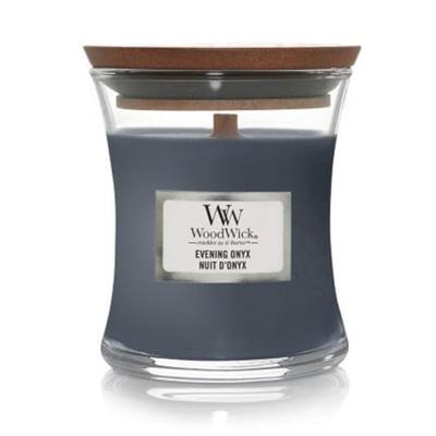 WoodWick Evening Onyx Medium Candle