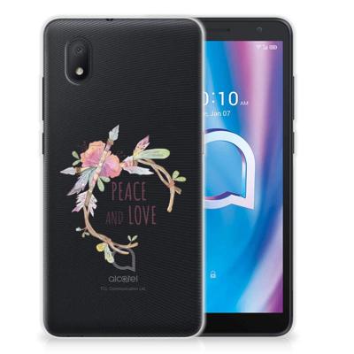 Alcatel 1B (2020) Telefoonhoesje met Naam Boho Text Alcatel 1B (2020) Telefoonhoesje met Naam Boho Text