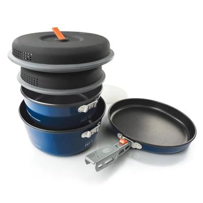 GSI Outdoors Bugaboo Ceramic Base Camper Set Pan GSI Outdoors Bugaboo Ceramic Base Camper Set Pan