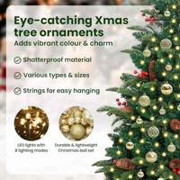 VidaXL Kunstkerstboom groen 150 cm pvc en metaal en plastic - thumbnail