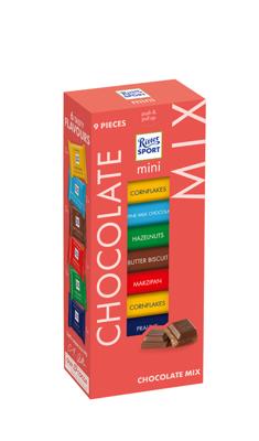 Chocolade Ritter Sport mini toren