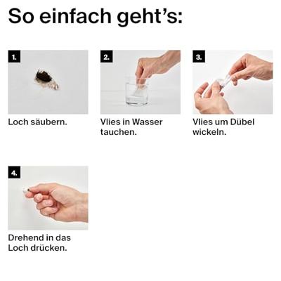 Fischer 570490 NTJH Reparatievlies 10 stuk(s) Fischer 570490 NTJH Reparatievlies 10 stuk(s)