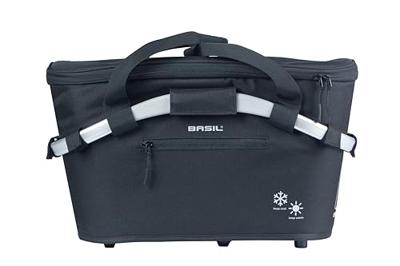 Fietsmand Basil Classic Carry All ISO met MIK bevestiging 18 liter 38 x 21 x 27 cm - zwart
