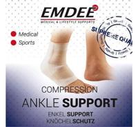 Emdee Elastische Ondersteuning Enkel Bandage Art. 57620 Maat S 1Stuks - thumbnail