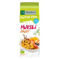 Damhert Muesli fruit noten glutenvrij bio 200 Gram - thumbnail