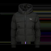 Vingino winter jas meisjes - zwart - Tezia - capuchon - thumbnail