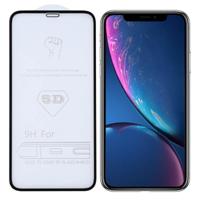 9H 5D volledige lijm volledig scherm gehard glas film voor iPhone XR - thumbnail