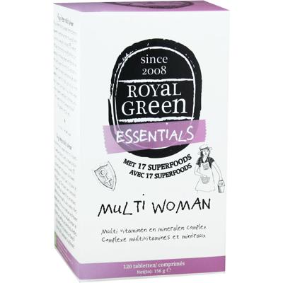 Royal Green Multi Woman