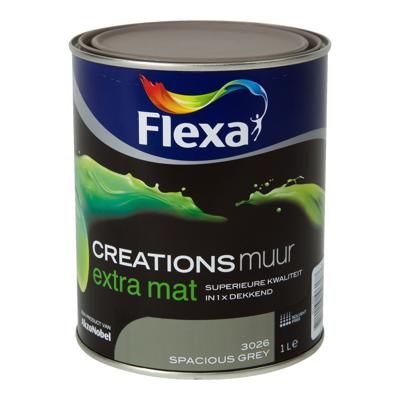 Flexa Creations Muurverf Extra Mat - Spacious Grey