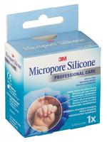 Micropore 3m Silicone Tape 25,0mmx5m 1 2775p-1 - thumbnail