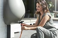 Elho Pure Raindrop kunststof regenton 70 liter - thumbnail