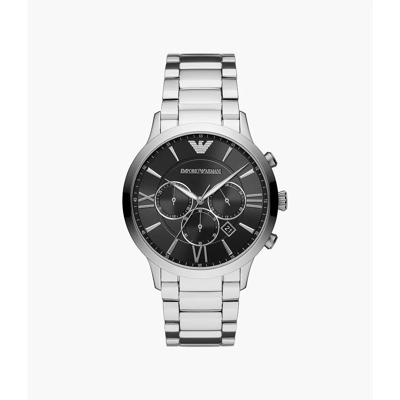 Emporio Armani Giovanni Herenhorlogemet zwarte wijzerplaat AR11208 Emporio Armani Giovanni Herenhorlogemet zwarte wijzerplaat AR11208