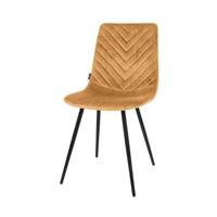 Riverdale Eetkamerstoel Lynn caramel - set van 2 - thumbnail