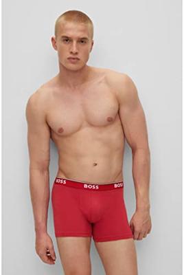 Hugo Boss boxershorts Power 3-pack rood-blauw-zwart