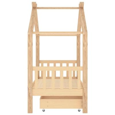Kinderbedframe met lade massief grenenhout 80x160 cm Kinderbedframe met lade massief grenenhout 80x160 cm