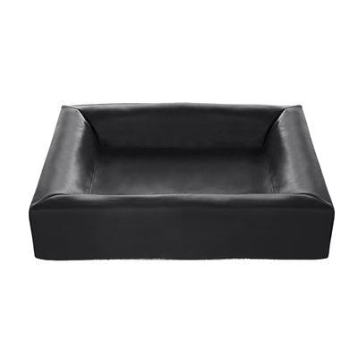 Bia bed kunstleer hoes hondenmand zwart Bia bed kunstleer hoes hondenmand zwart