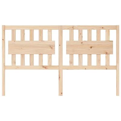 Hoofdbord 165,5x4x100 cm massief grenenhout