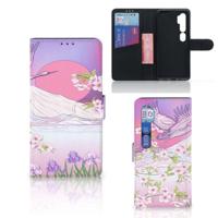 Xiaomi Mi Note 10 Pro | Telefoonhoesje | Met pasjeshouder | Bird Flying - thumbnail