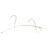 Sennheiser SL HEADMIC 1 -4 -NC BE omnidirectionele headset microfoon beige 3-pin vast