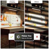 R-Series - LED TL armatuur 60cm - IP65 Waterdicht - 18 Watt 1800 Lumen (100lm/W) - 4000K Neutraal wit - Flikkervrij - thumbnail
