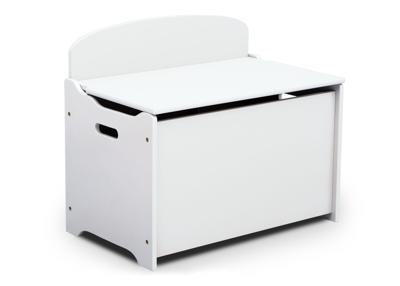 Delta Children TB83460GN-130 Houten Opbergkist met Rugleuning Wit