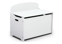 Delta Children TB83460GN-130 Houten Opbergkist met Rugleuning Wit - thumbnail