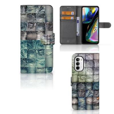 Wallet Case met Pasjes Motorola Moto G52 | Moto G82 Spijkerbroeken Wallet Case met Pasjes Motorola Moto G52 | Moto G82 Spijkerbroeken