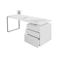 Artistiq Bureau 'Pamela' 180 x 85cm, met 3 laden - thumbnail