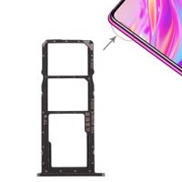2 x SIM kaarthouder / Micro SD-kaart lade voor Huawei genieten van 9 (zwart) - thumbnail