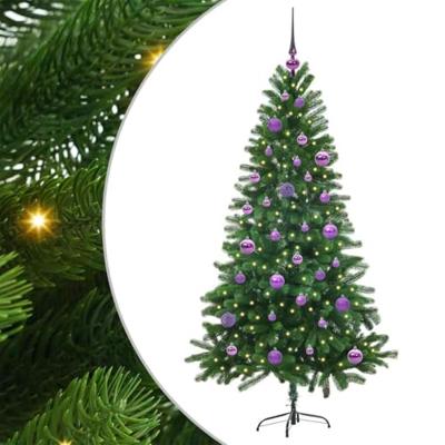 VidaXL Kerstboom met 150 led met standaard groen 150 cm pe VidaXL Kerstboom met 150 led met standaard groen 150 cm pe