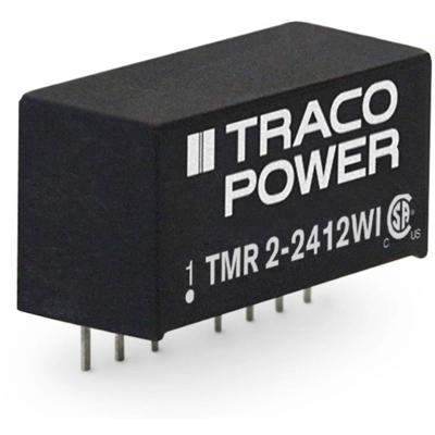 TracoPower TMR 2-2411WI DC/DC-converter, print 24 V/DC 5 V/DC 400 mA 2 W Aantal uitgangen: 1 x Inhoud 1 stuk(s) TracoPower TMR 2-2411WI DC/DC-converter, print 24 V/DC 5 V/DC 400 mA 2 W Aantal uitgangen: 1 x Inhoud 1 stuk(s)