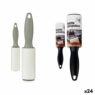 Pluisverwijderend Wiel Kinvara 11 x 5,5 x 29,5 cm Set 2 Onderdelen (24 Stuks)