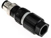 Phoenix Contact 1521591 Sensor/actuator connector, niet geassembleerd M12 Aantal polen (sensoren): 4 Stekker, recht 1 stuk(s) - thumbnail