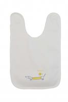 Pericles slabbetje hond extra lang 45 cm wit - thumbnail