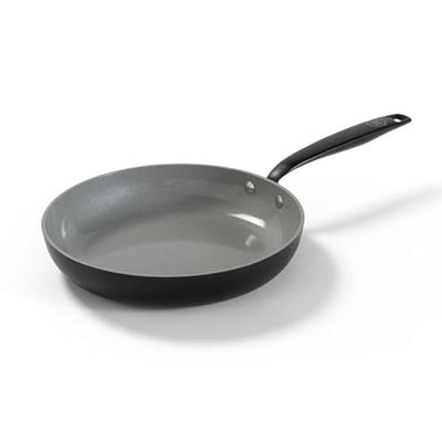 BE Living Koekenpan ø 30 cm - keramische anti-aanbaklaag - PFAS-vrij - geschikt voor alle warmtebronnen - zwart