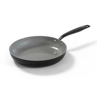 BE Living Koekenpan ø 30 cm - keramische anti-aanbaklaag - PFAS-vrij - geschikt voor alle warmtebronnen - zwart - thumbnail