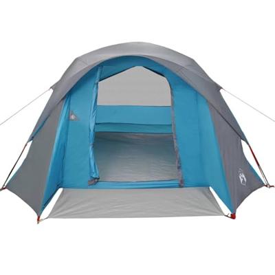 Tent 4-persoons waterdicht blauw Tent 4-persoons waterdicht blauw
